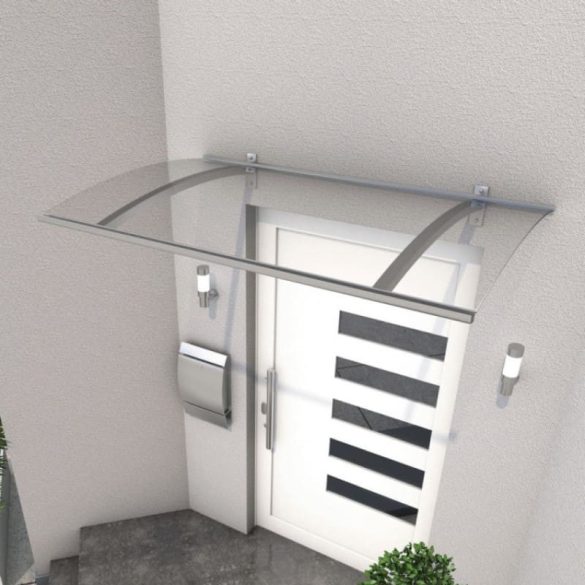 150x90 ezüst előtető 3mm akril