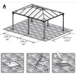 Kerti pavilon Martinique 5000 Palram