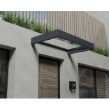 Előtető Palram Sophia 1600, polikarbonát tetőpanellel, alumínium szerkezettel