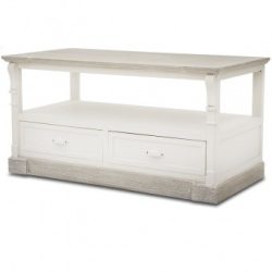 Dohányzóasztal fehér, bézs