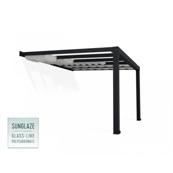 Terasz árnyékolás, terasztető árnyékoló függöny Stockholm terasztetőhöz