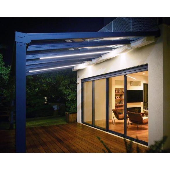 Terasz árnyékolás, terasztető árnyékoló függöny