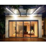 Terasz árnyékolás, terasztető árnyékoló függöny