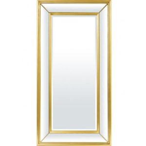 Fali tükör arany 120x61cm
