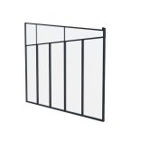 Terasztető oldalpanel fémből - 4m Feria, Sierra, Capri terasztetőkhöz