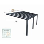 Stockholm terasztető bővítő modul 3.4x 2.9