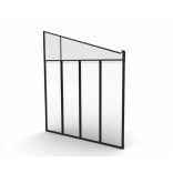 Terasztető oldalpanel fémből - Feria, Sierra, Capri  3m mély terasztetőkhöz