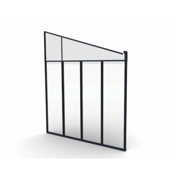 Terasztető oldalpanel fémből - Feria, Sierra, Capri  3m mély terasztetőkhöz