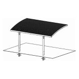 Nyitott kocsibeálló fémből Arizona 5000 Wave