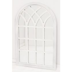 Fali tükör fehér 116x75cm