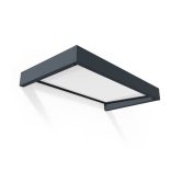 Palram Sophia 1600 előtető fehér tetőpanellel