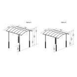 Lábemelő készlet Arcadia 4300 Palram