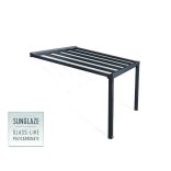 Teraszfedés fémből - Stockholm 3.4x3.7m