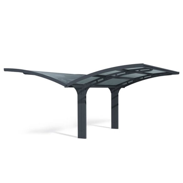 Nyitott kocsibeálló fémből Arizona 5000 Wave-dupla