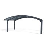 Nyitott kocsibeálló fémből Arizona 5000 Wave-dupla