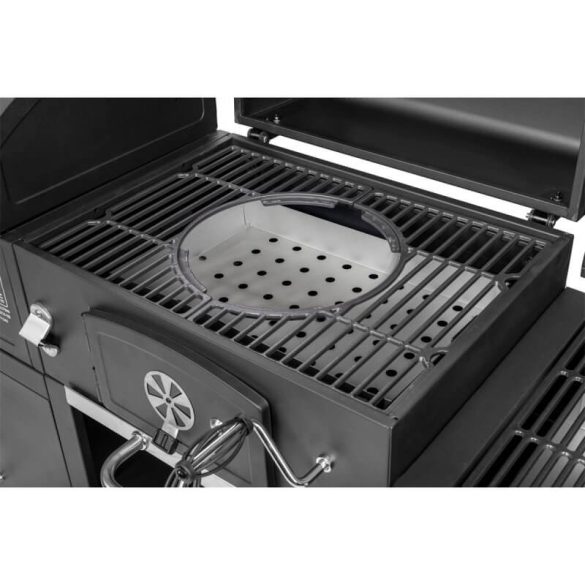 Combo kombinált gáz és faszenes grillsütő