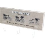 Fali fogas, akasztó bézs 21,5x40x4,5cm