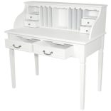 Íróasztal szekreter fehér 109x55cm