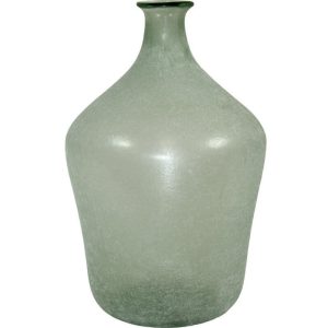 Üveg váza közepes matt 37x23cm