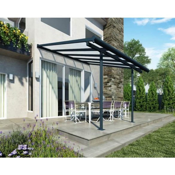 Terasztető, kocsibeálló fémből - Sierra 3x3m