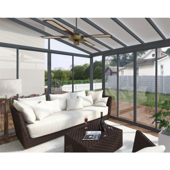 Télikert Canopia San Remo 3 x 5,46 antracit