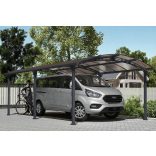 Fedett kocsibeálló fémből 640cmx360cm