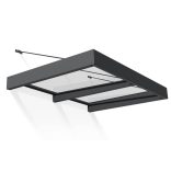 Előtető Palram Sophia XL 2000 fehér, polikarbonát tetőpanellel, alumínium szerkezettel