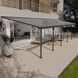 Teraszfedés fémből - Feria 4x10,3m