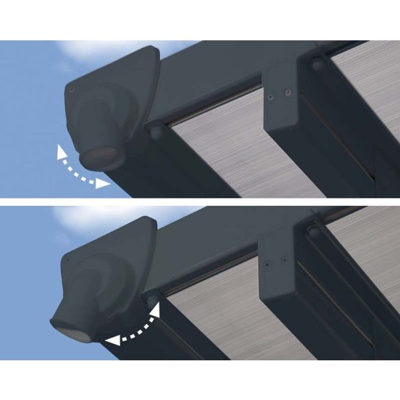 Feria terasztető 4x10,3m