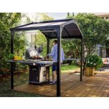 Kerti grill pavilon fémből - Austin 224 x 180 cm
