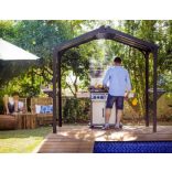 Kerti grill pavilon fémből - Austin 224 x 180 cm