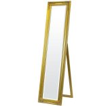 Álló tükör arany 155x40cm