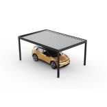 Fedett gépkocsi beálló tárolóval 4x7m