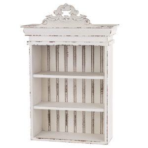 Fali polc fehér 87x67x23cm Fali polc fehér 87x67x23cm