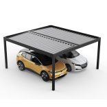 Dupla fedett kocsibeálló 6x6 m