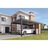 Dupla fedett kocsibeálló 6x6 m