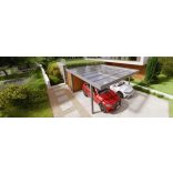 Dupla fedett kocsibeálló 6x6 m