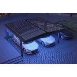 Dupla fedett kocsibeálló 6x6 m