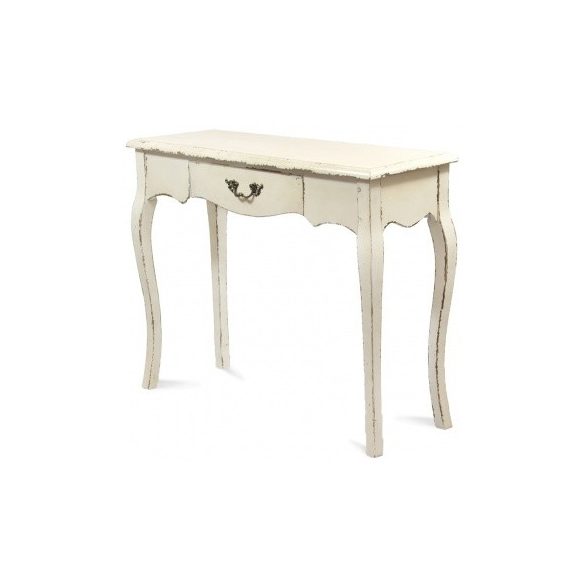 Konzol asztal krém színű 102x80cm