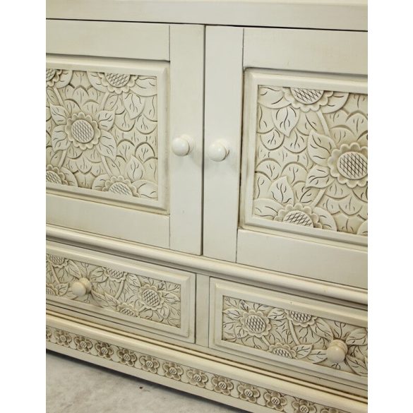 Polc 2 ajtóval 2 fiókkal krém 94