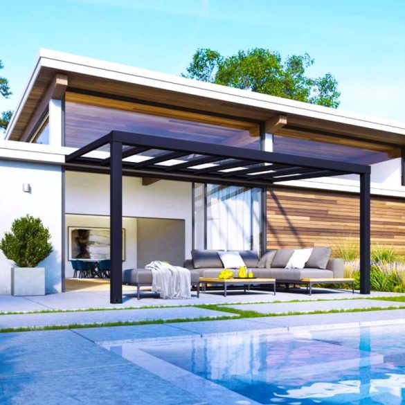 Stockholm terasztető 3,4x5,2m