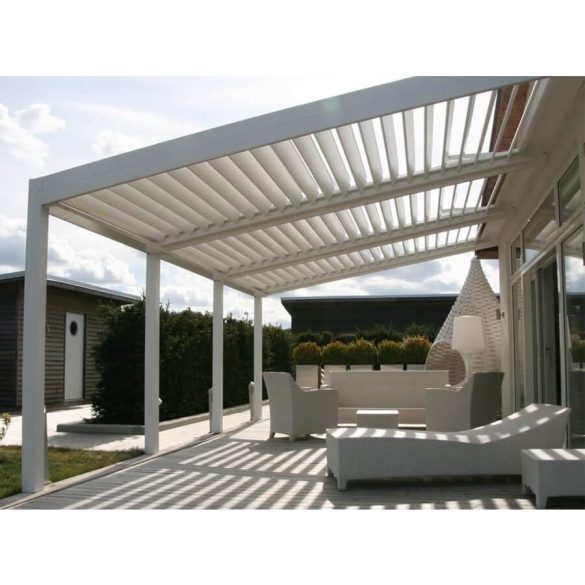 Méretre gyártott, személyre szabott bioklimatikus pergola 10 év garanciával