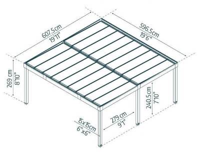 Dupla Oslo kocsibeálló méretek