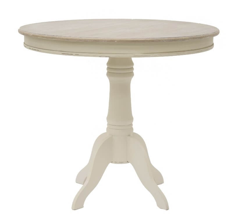 Körasztal, étkező asztal krém színű 90x80cm